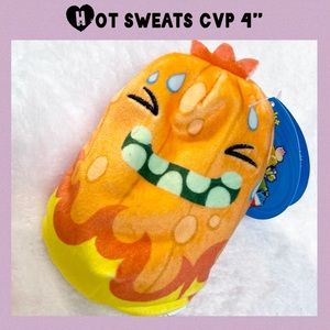 4” CvP Hot Sweats Cats vs Pickles Plush Series 2 208 CVP Beans Hot Pepper Pickle
